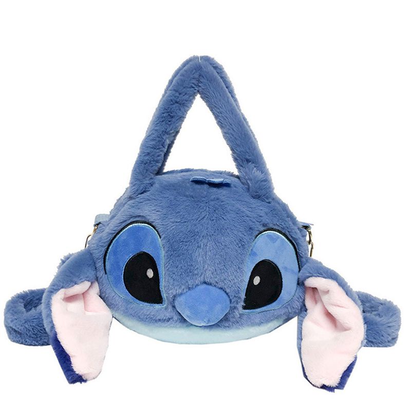 Disney Lilo & Stitch Cartoon Stitch Plush Handbag Cute Messenger Bag Girl Gift