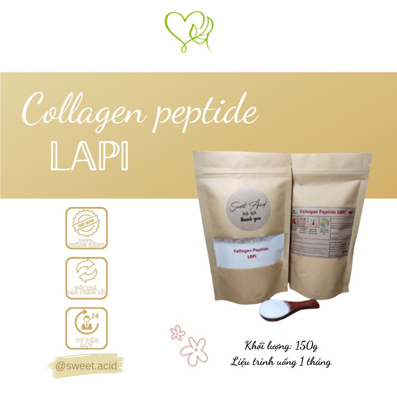 Collagen peptide LAPI Italy - Túi 150g [Phân phối chính thức] | Shopee ...