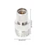 BTM Mini UHF Nam Đến UHF Nữ Jack Thẳng RF Kết Nối Bộ Chuyển Đổi Đồng Trục