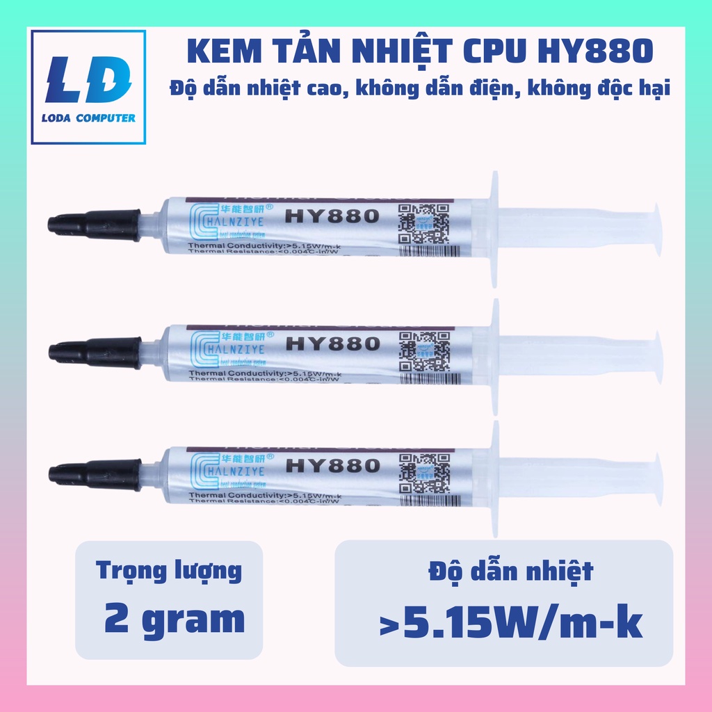 Keo tản nhiệt cho CPU Thermal Grease HY880 | Shopee Việt Nam