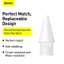 Baseus Set 2 Đầu Bút stylus Màu Trắng
