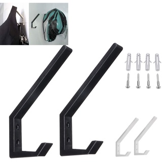 2 Cái / 4 Cái / 6 Cái Móc Treo Nhựa Mũ Bảo Hiểm Giá Đỡ Treo Tường Móc Treo Mũ Găng Tay Túi Giày Giá Treo Quần Áo