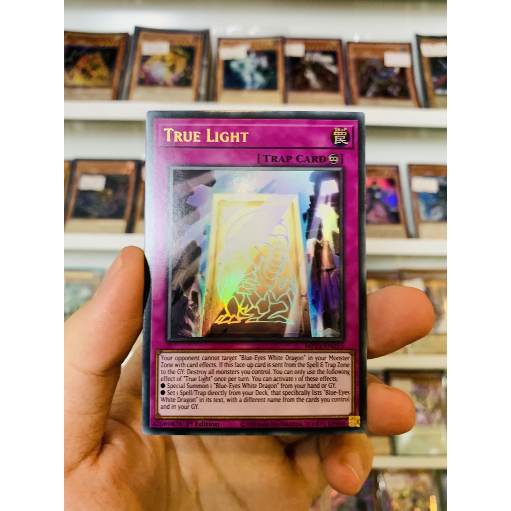 Thẻ Bài Lẻ Yugioh Mã Mp21 En255 True Light Ultra Rare 1st Edition Shopee Việt Nam 1922