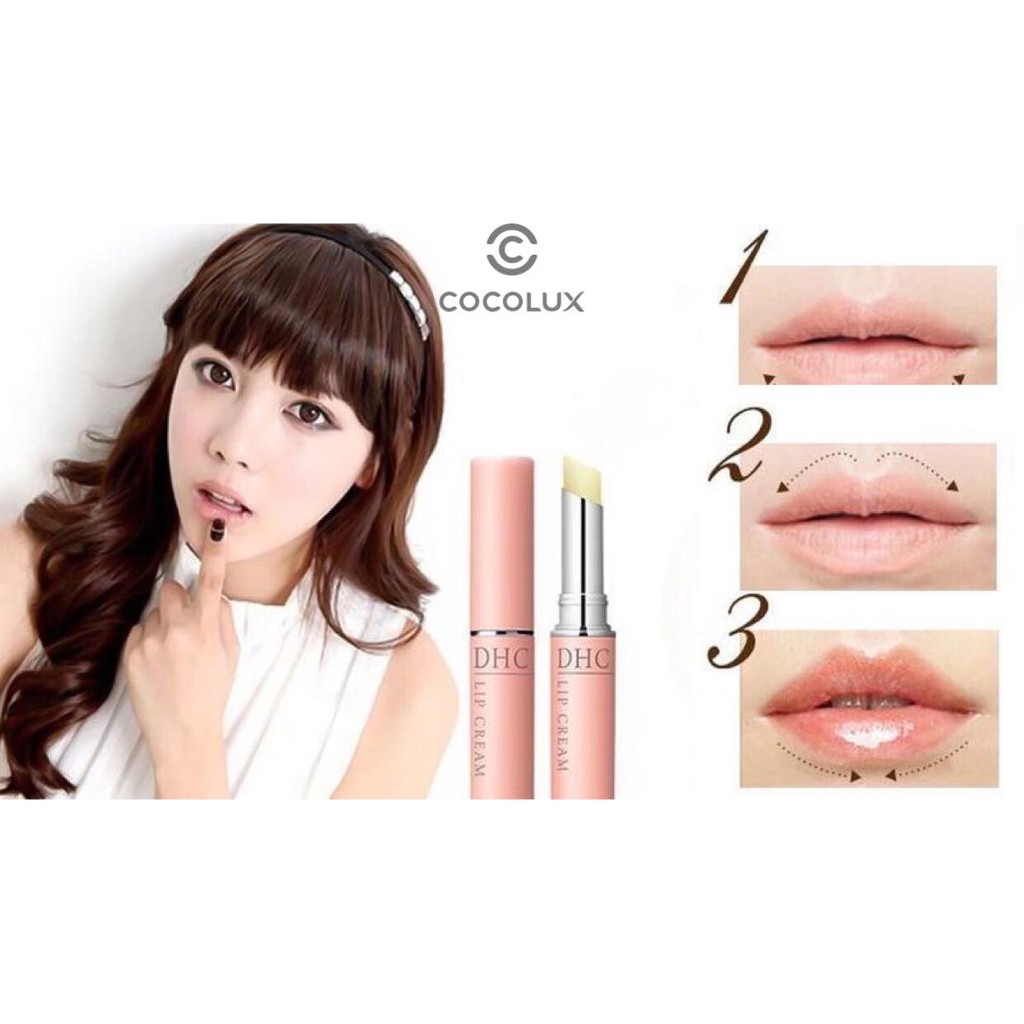 Son Dưỡng DHC Không Màu Giảm Thâm Môi Lip Cream