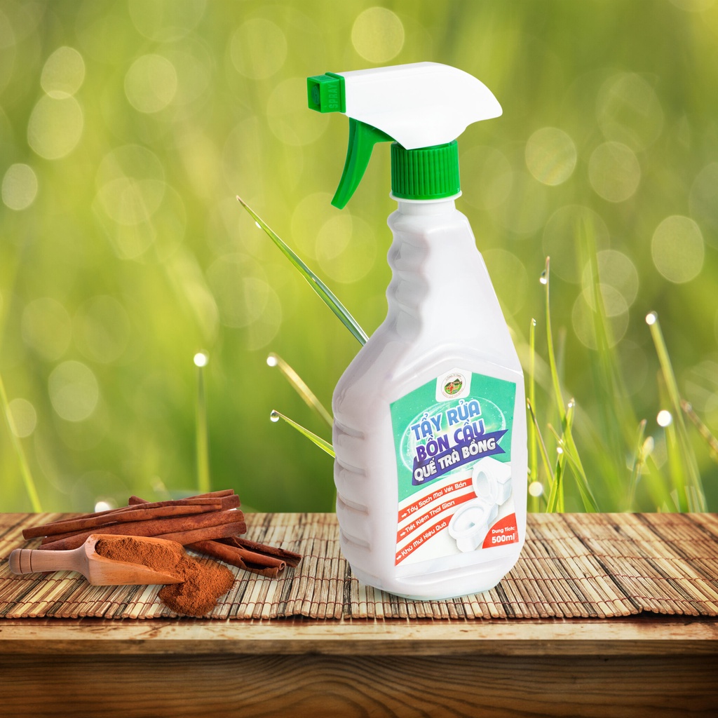 Ảnh Tẩy Bồn Cầu Quế Trà Bồng 500ml 3
