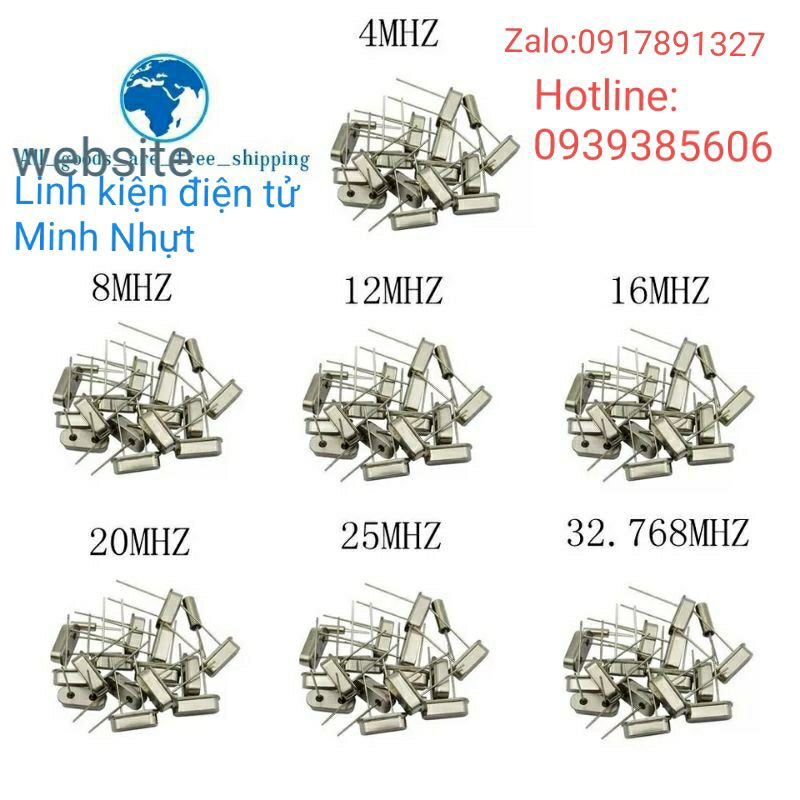 14 chiếc thạch anh mic (7 thông số) | Shopee Việt Nam