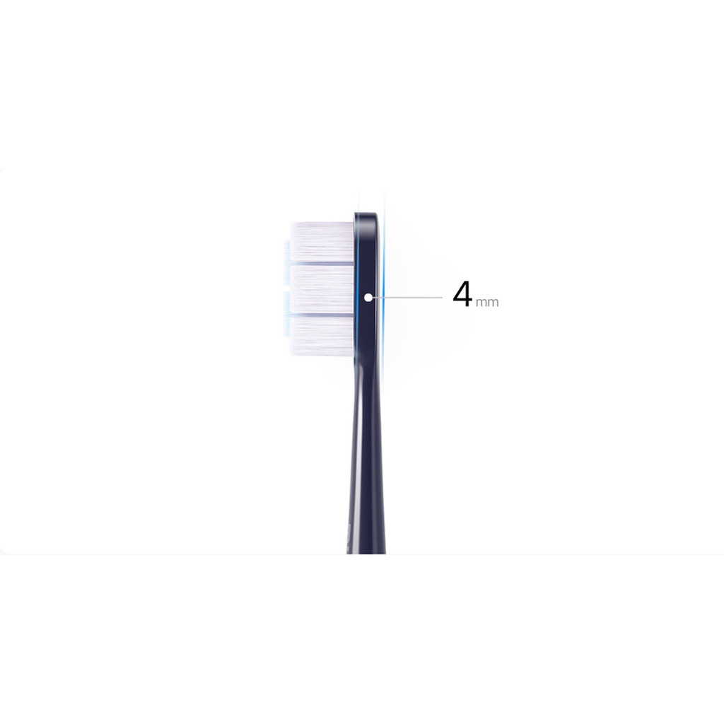 Bàn chải đánh răng điện Xiaomi Sonic T700 Head Universal 2 chiếc Đầu bàn chải mật độ cao Bàn chải răng Đầu thay thế