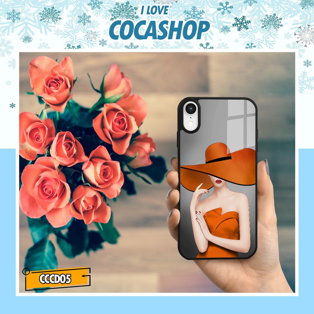 Ốp iphone in hình cực đẹp siêu bền cao cấp  - Cô gái cá tính mạnh mẽ