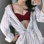 Áo Ngực Nữ Đúc Su Không Gọng, Đệm Bàn Tay Nâng Ngực, Mềm Mát, Giữ Form, Giặt Máy A489