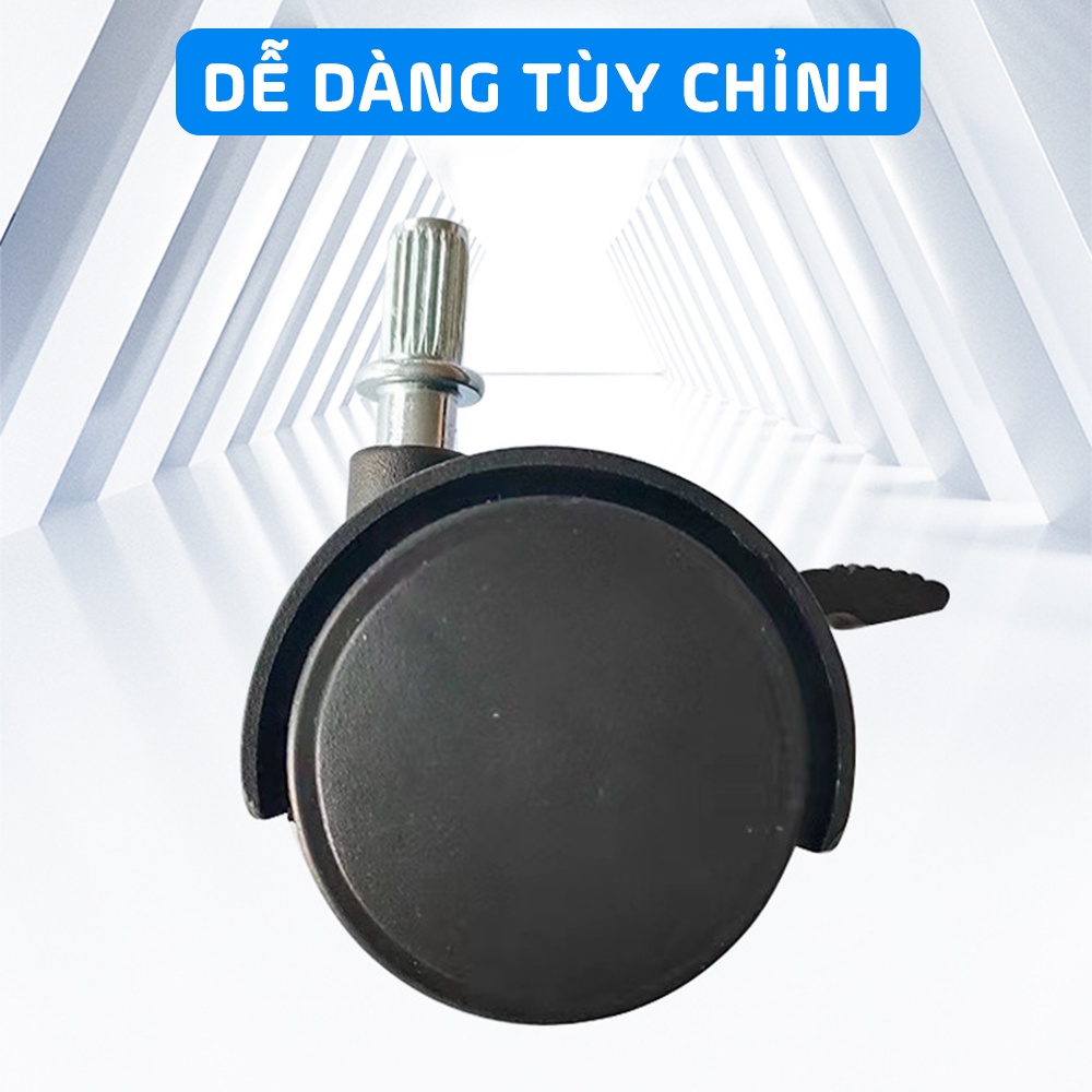 Ảnh Bộ 4 bánh xe AVOHOME bằng nhựa nguyên khối, có chốt hãm chống trượt sử dụng cho sào phơi 3