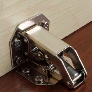 Bản lề cửa tủ bằng thép không gỉ kèm ốc vít chất lượng