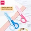 Kéo học sinh 121mm Deli - Hồng/Xanh - 1 chiếc - E6021