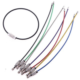 Combo 7 móc chìa khóa bằng bằng thép không gỉ EDC