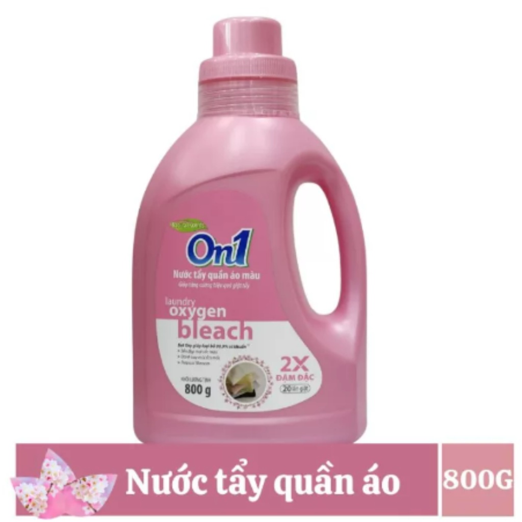 Ảnh Nước tẩy quần áo On1 màu hương Tropical Blossom 800g N7601 khử mùi hôi ẩm mốc lưu hương thơm mát - Lixco Việt Nam 2