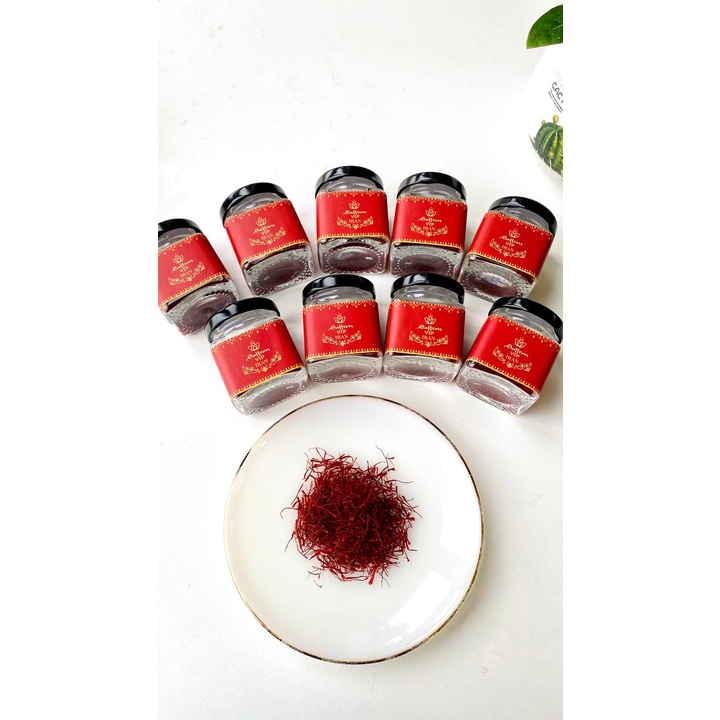 Nhụy hoa nghệ tây Saffron Iran 2Gr loại gãy