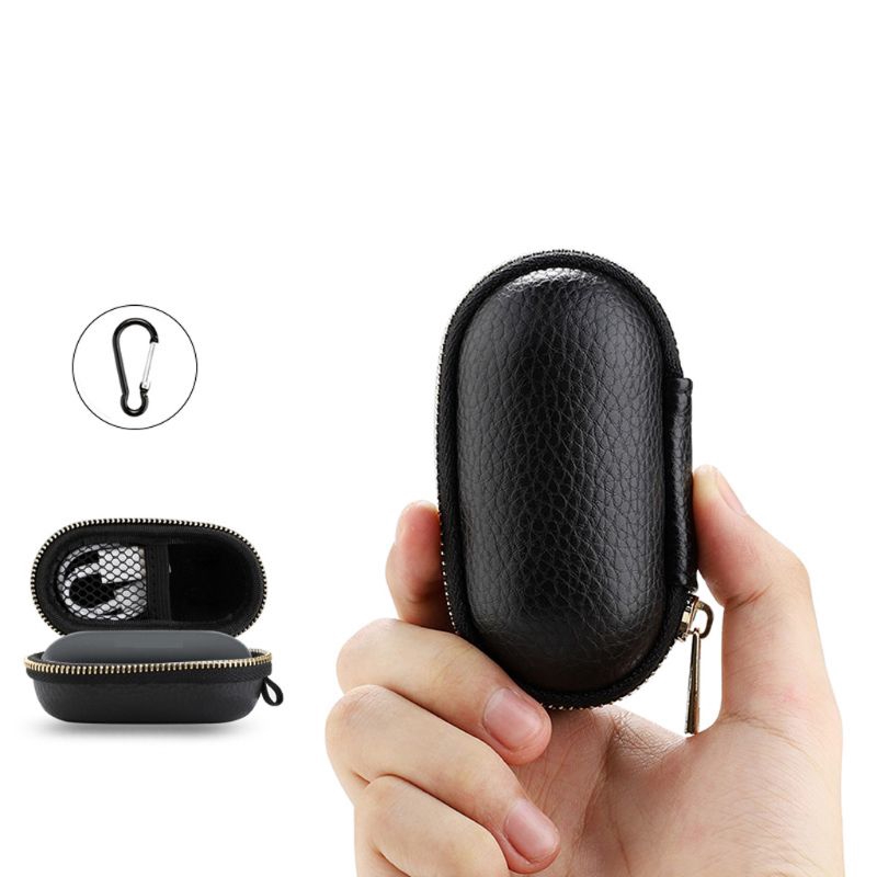 Túi đựng tai nghe nhỏ gọn bằng da cho Razer Hammerhead Tws