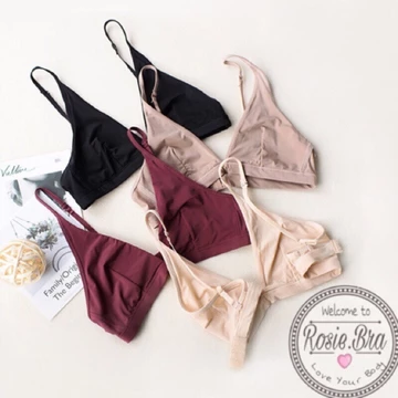 Áo Lót Bralette SepSweet lụa mỏng mềm mịn B048 l Rosie Bra
