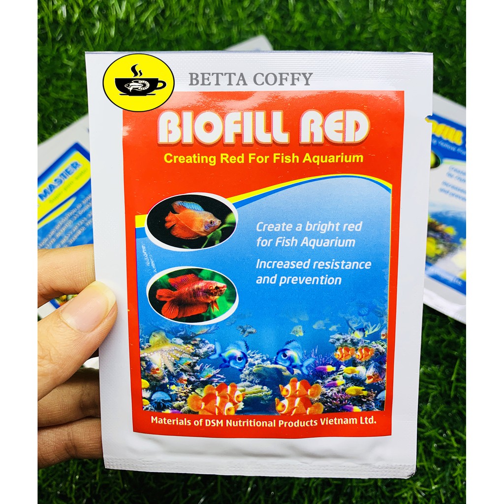 Chất tạo màu cho cá cảnh BIOFILL RED - XEM PHÂN LOẠI | Shopee Việt Nam
