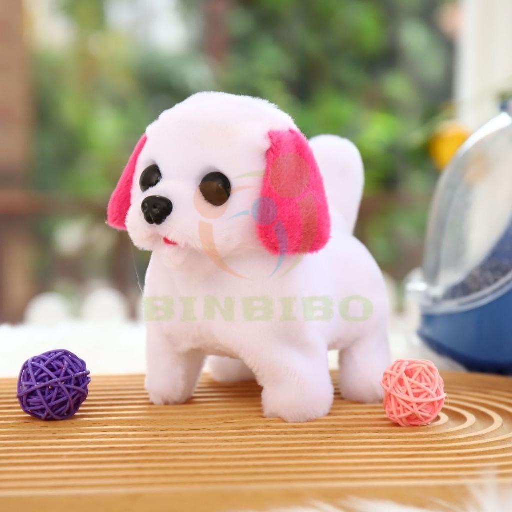 Chó bông biết đi biết sủa vẫy đuôi món quà cực đáng yêu cho bé