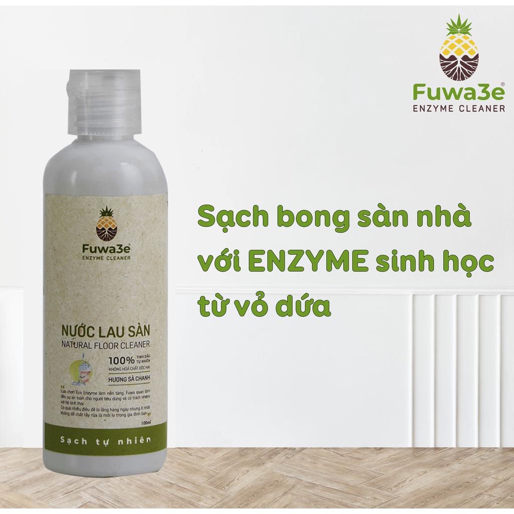 Organic NATURAL enzymLaundry Fuwa3e - Shiny Clean, Gentle on Hands - For Sensitive skin