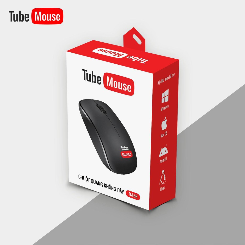 Chuột quang không dây Tube Mouse | Shopee Việt Nam
