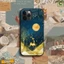 Ốp lưng iphone mặt kính cao cấp -Trăng vàng cùng hươu tài lộc - 6/6plus/6s/6splus/7/7plus/8/8plus/x/.....