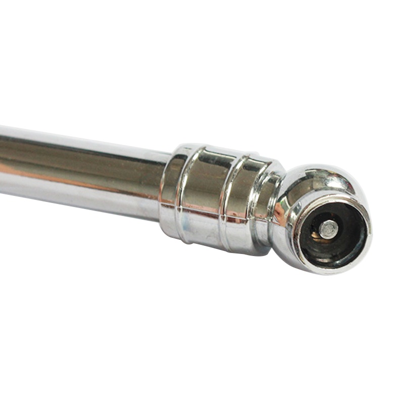Fol Pencil Đồng hồ đo áp suất lốp Cơ khí chính xác Gage Thân thép không gỉ 5-50 PSI cho ATV cho ô tô Xe tải SUV
