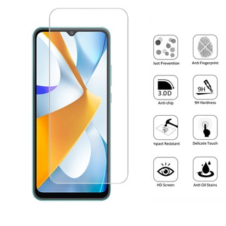 POCO C40 Kính Cường Lực 3 Trong 1 HD POCO C40 Bảo Vệ Màn Hình Cho Xiaomi POCO C40 POCO F4 F3 X4 X3 GT POCO X4 X3 M4 M3 Pro 5G 4G