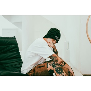 Mũ len VIGER BUBBLE LOGO Checkerboard Beanie