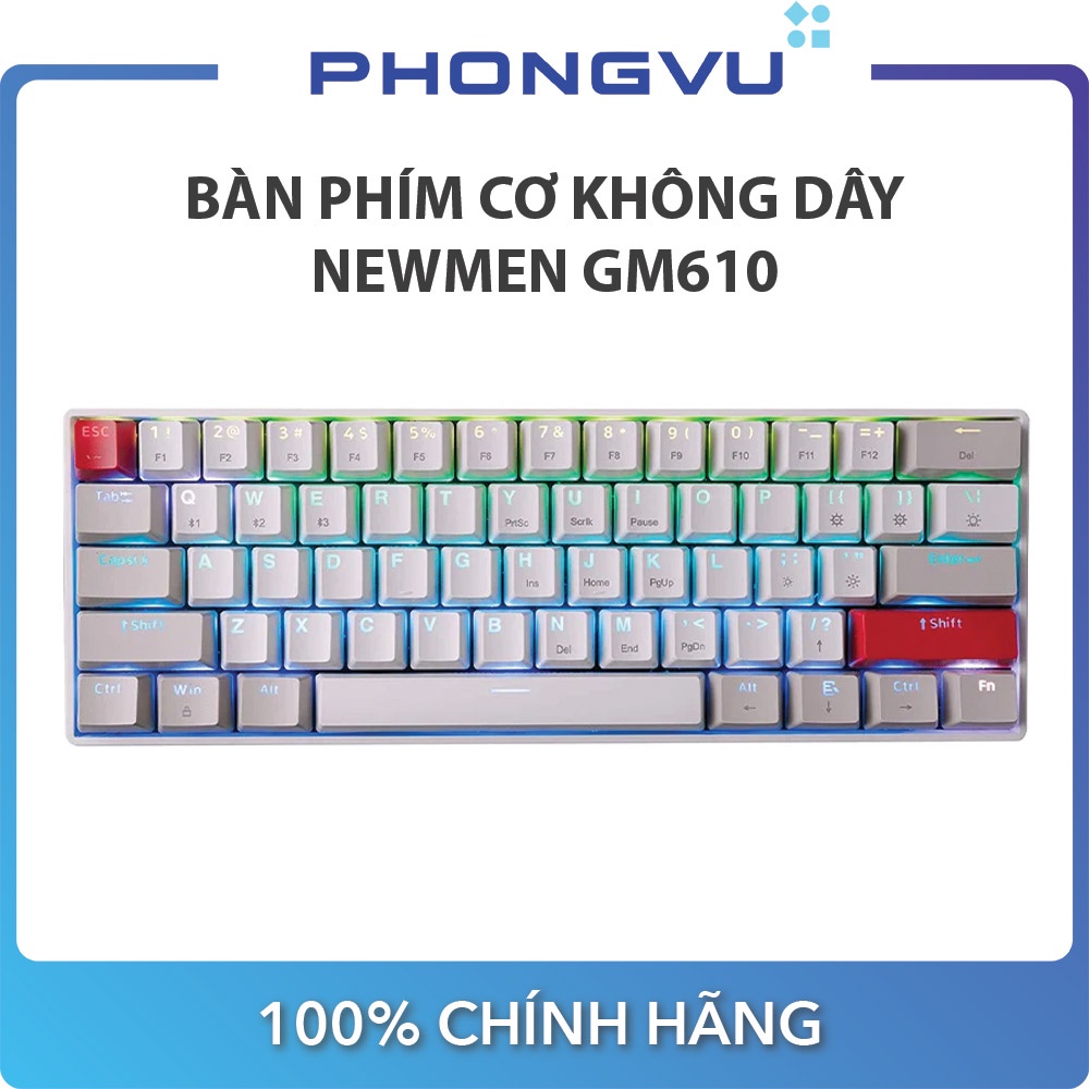 Bàn phím không dây Newmen GM610 NEW BH 24 THÁNG – CÔNG TY TNHH MÁY