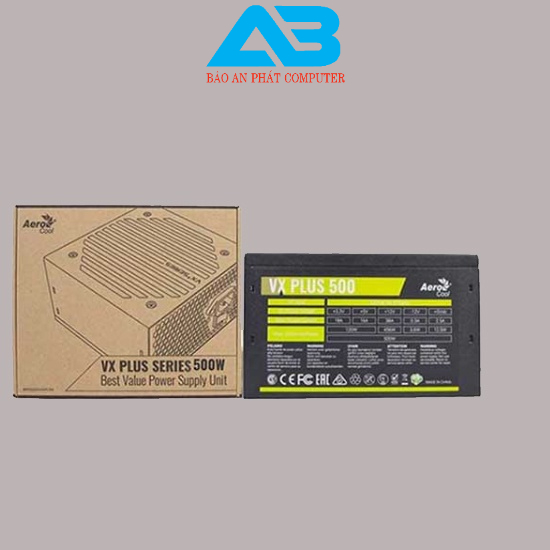 Nguồn Máy Tính Aerocool VX PLUS 350W 500W Công suất thật - Chính Hãng ...