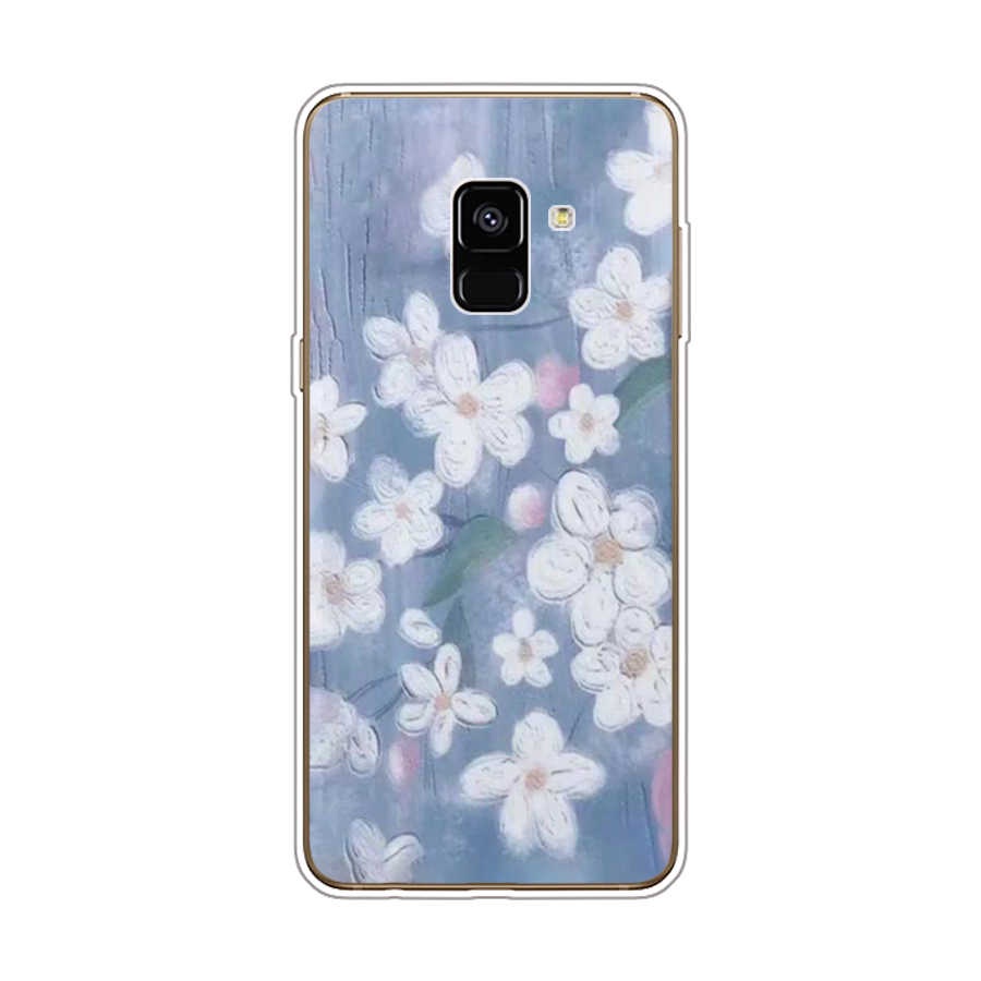 Ốp Điện Thoại TPU Dẻo In Họa Tiết Độc Đáo Thời Trang Cho Samsung Galaxy A8 plus 2018 A6 2018 plus