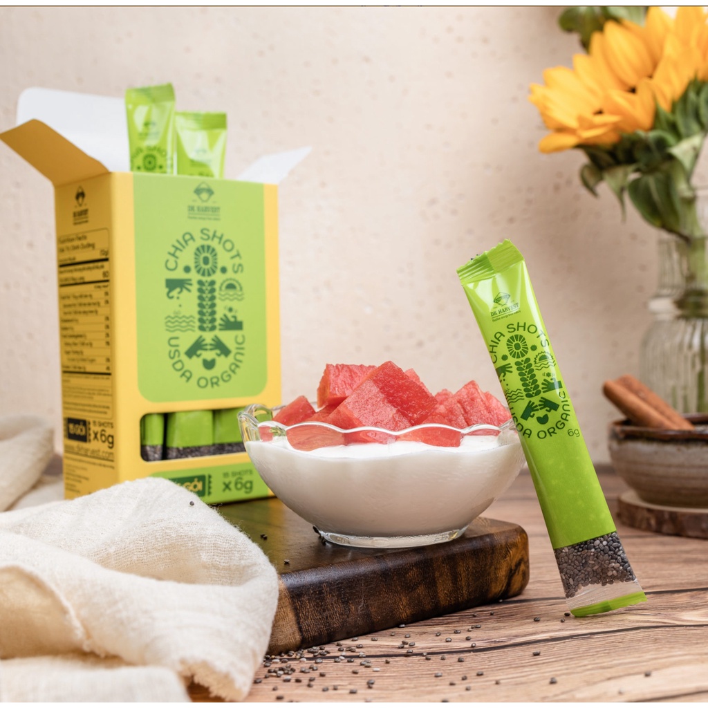 Ảnh COMBO SIÊU TIẾT KIỆM - 2 Hộp chia shot Organic DK Harvest nhập khẩu (1 hộp 15 shot) 15x6g - tác dụng bổ sung khoán chất 4