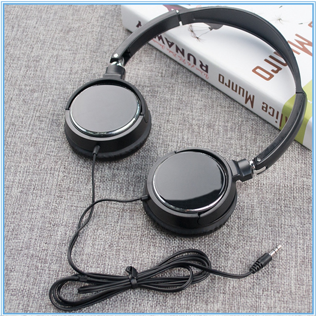 Universal Headphone Over Ear HiFi Stereo Sound Portable Wired Headset