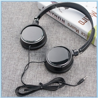 Universal Headphone Over Ear HiFi Stereo Sound Portable Wired Headset for Mobile Phone