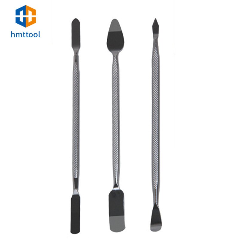Công cụ mở 3 chiếc Kim loại Spudger Pry Bộ công cụ sửa chữa đa năng Bạc tháo rời Blade Bộ dụng cụ cho điện thoại thông minh / máy tính bảng