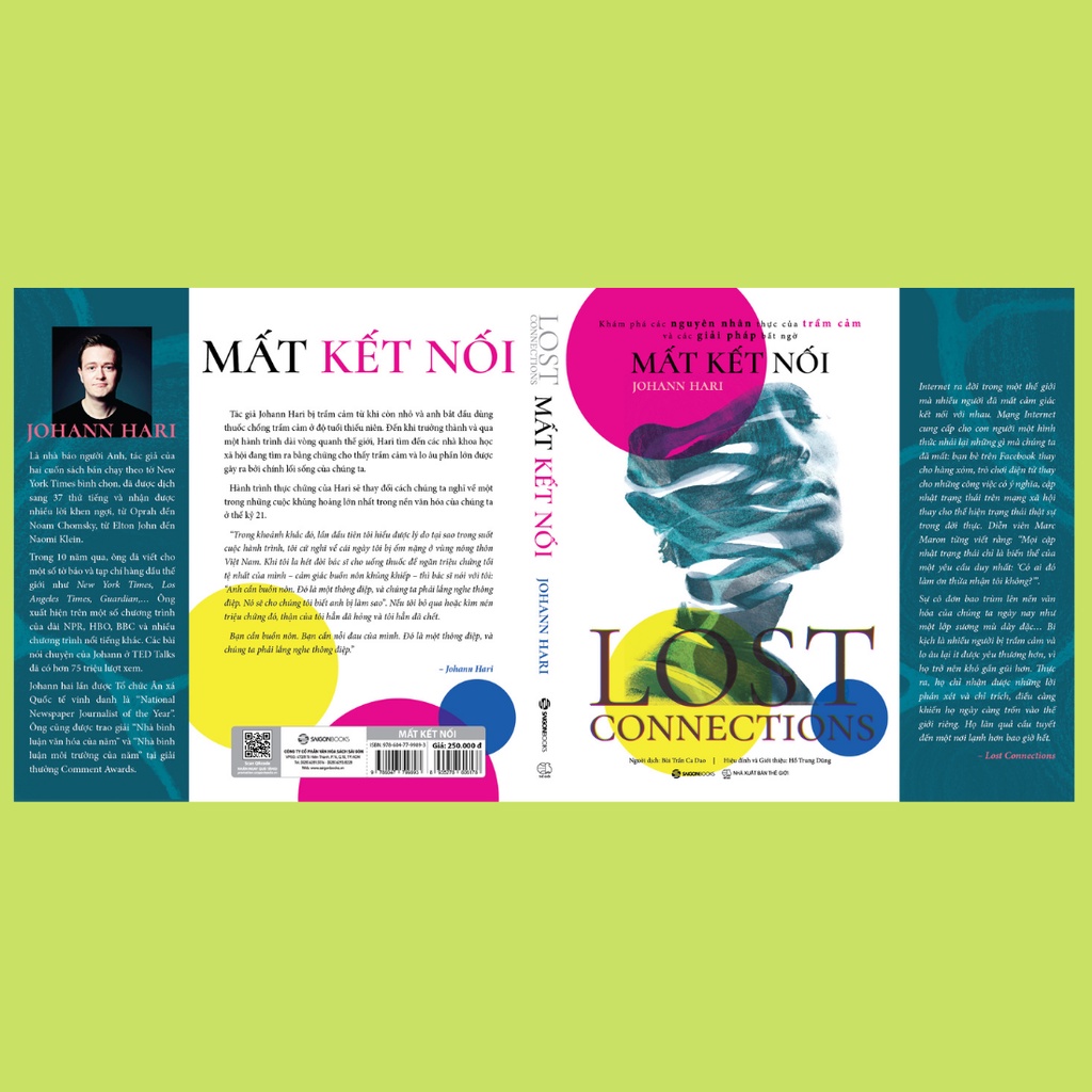 Sách - Mất Kết Nối (Lost Connections) - Johann Hari