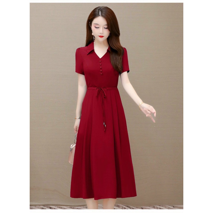 (HCM) Đầm nữ vintage sang trọng lịch thiệp thời trang sang chảnh , sành điệu tôn dáng cho các nàng HIYU STORE