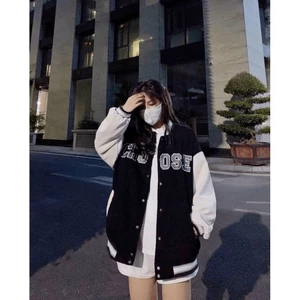Áo khoác nhung bomber 2 lớp FORM RỘNG THỜI TRANG HÀN QUỐC CHO CÁC BẠN TRẺ 2022 HIYU STORE
