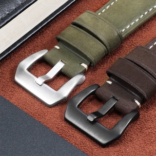Dây Đeo Bằng Da Thật Màu Trơn Cho Đồng Hồ Panerai PAM111 441 20mm 22mm 24mm 26mm