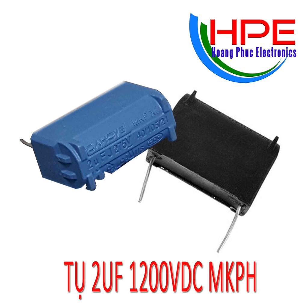 Condensateur 1.5µF 275V MKP X2 - Lot De 2, Pas De 27.5mm, Dimensions 32x13x22mm