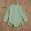 Mg-baby Bé Gái Dài Tay Một Mảnh Đồ Bơi, Màu Trơn Ruffle Dây Kéo Rash Guard Đồ Bơi Bộ Đồ Tắm