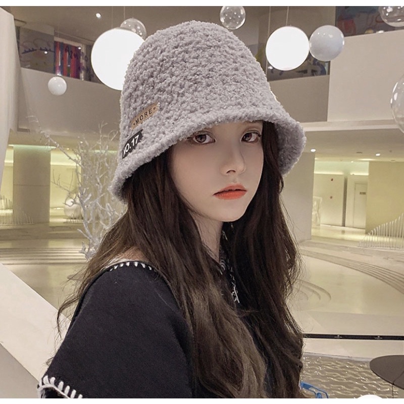 MŨ BUCKET LEN CAO CẤP MÙA ĐÔNG NO17