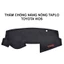 Thảm taplo xe ô tô Toyota Vios 2014-2024, da carbon hoặc nhung lông cừu . Hàng đẹp xuất sắc