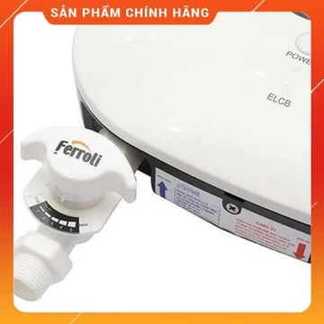 Van máy nước nóng trực tiếp Ferroli sử dụng cho tất cả các loại máy nước nóng trực tiếp-van khóa nước