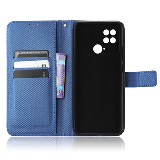Dành Cho Xiaomi Poco C40 M4 M5 M5s Ốp Lưng Cá Mập Đen 3 4 5 Pro 5rs Chất Lượng Cao Retro Lật Da PU Ví Điện Thoại