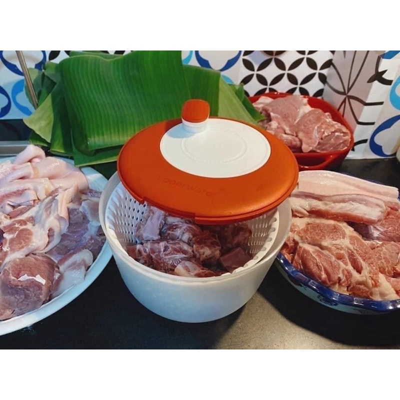 Dụng cụ quay rau Spinning Chef Tupperware | Shopee Việt Nam