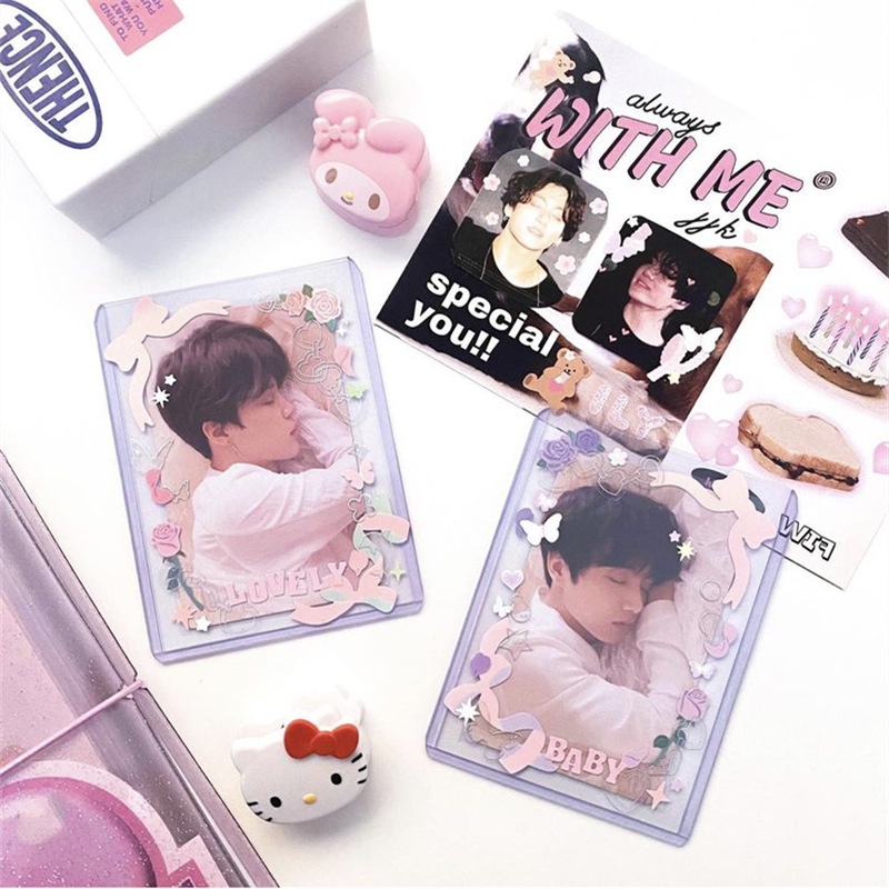 Hộp đựng thẻ Album lưu trữ ảnh LINXX Idol Hộp đựng thẻ cứng trong suốt