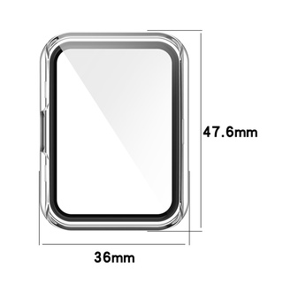Vỏ PC cứng Kính cường lực bảo vệ màn hình Vỏ bảo vệ cho đồng hồ Huawei phù hợp 2 / 3 / new / Fit2 Fit3