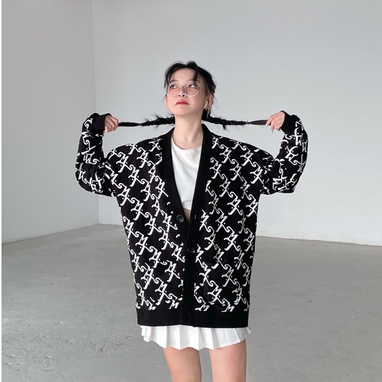 Eaphi COMPACT LOGO KNIT CARDIGAN カーディガン eaphi COMPACT LOGO KNIT CARDIGAN り*な様 【Eaphi】COMPACT LOGO